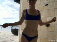 Amanda Cerny Bikini Ab Workout Livestream Leaked
