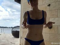 Amanda Cerny Bikini Ab Workout Livestream Leaked