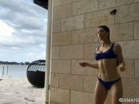 Amanda Cerny Bikini Ab Workout Livestream Leaked