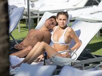 Madison Beer Camel Toe Bikini Set Leaked